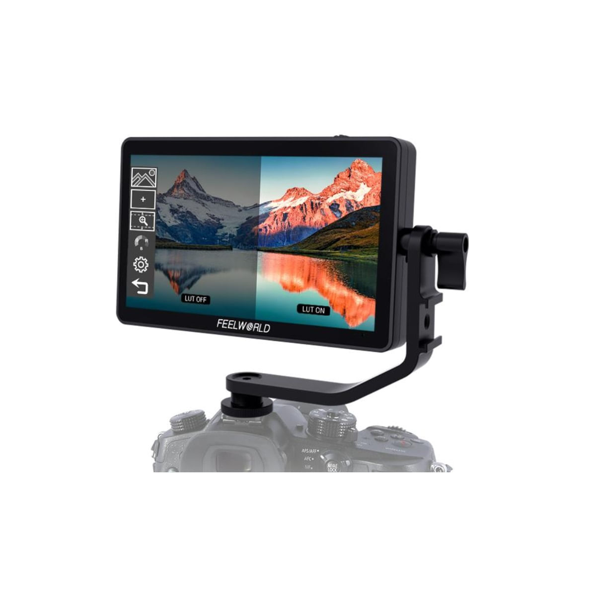 デジタルカメラ FEELWORLD F6 Plus FEELWORLD F6 PLUS 5.5 インチ 3D LUT タッチスクリーン 4K HDMI
